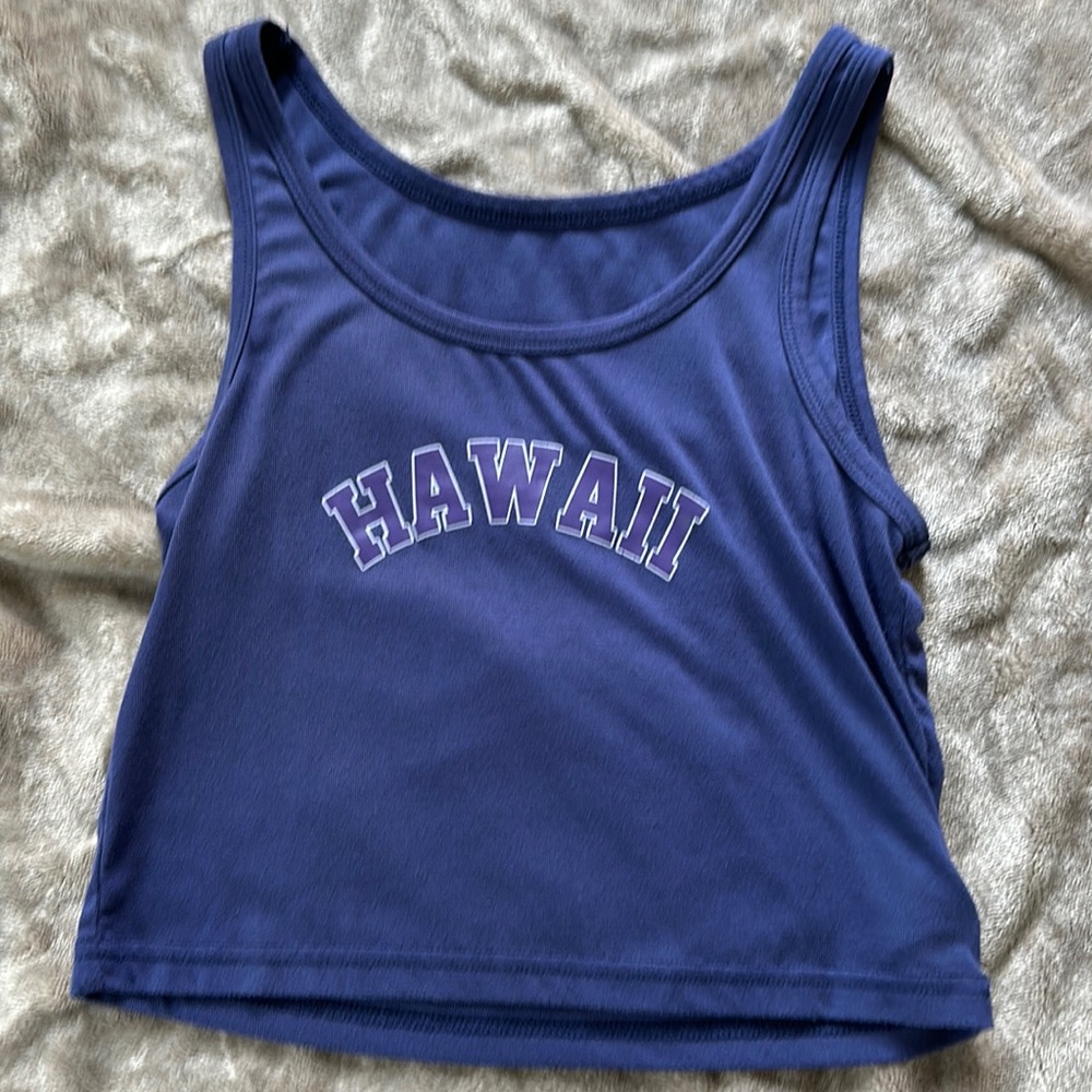 Hawaii Cropped Shirt